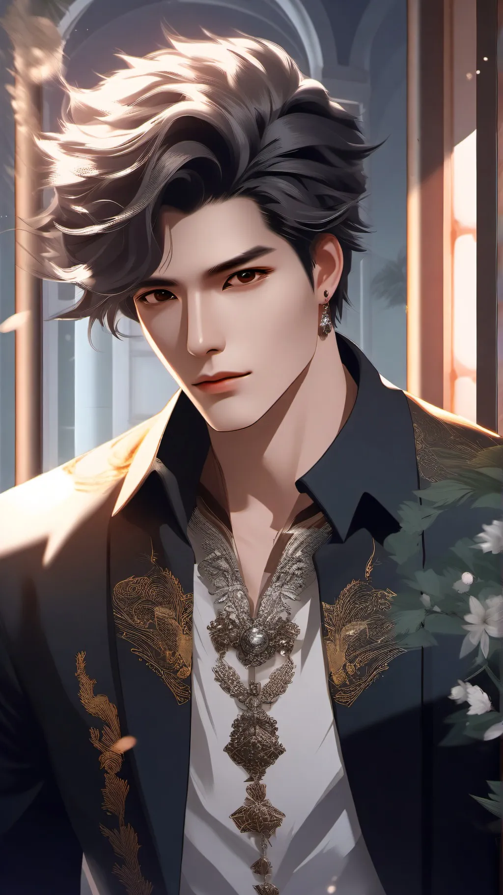 ai character: Lucas background