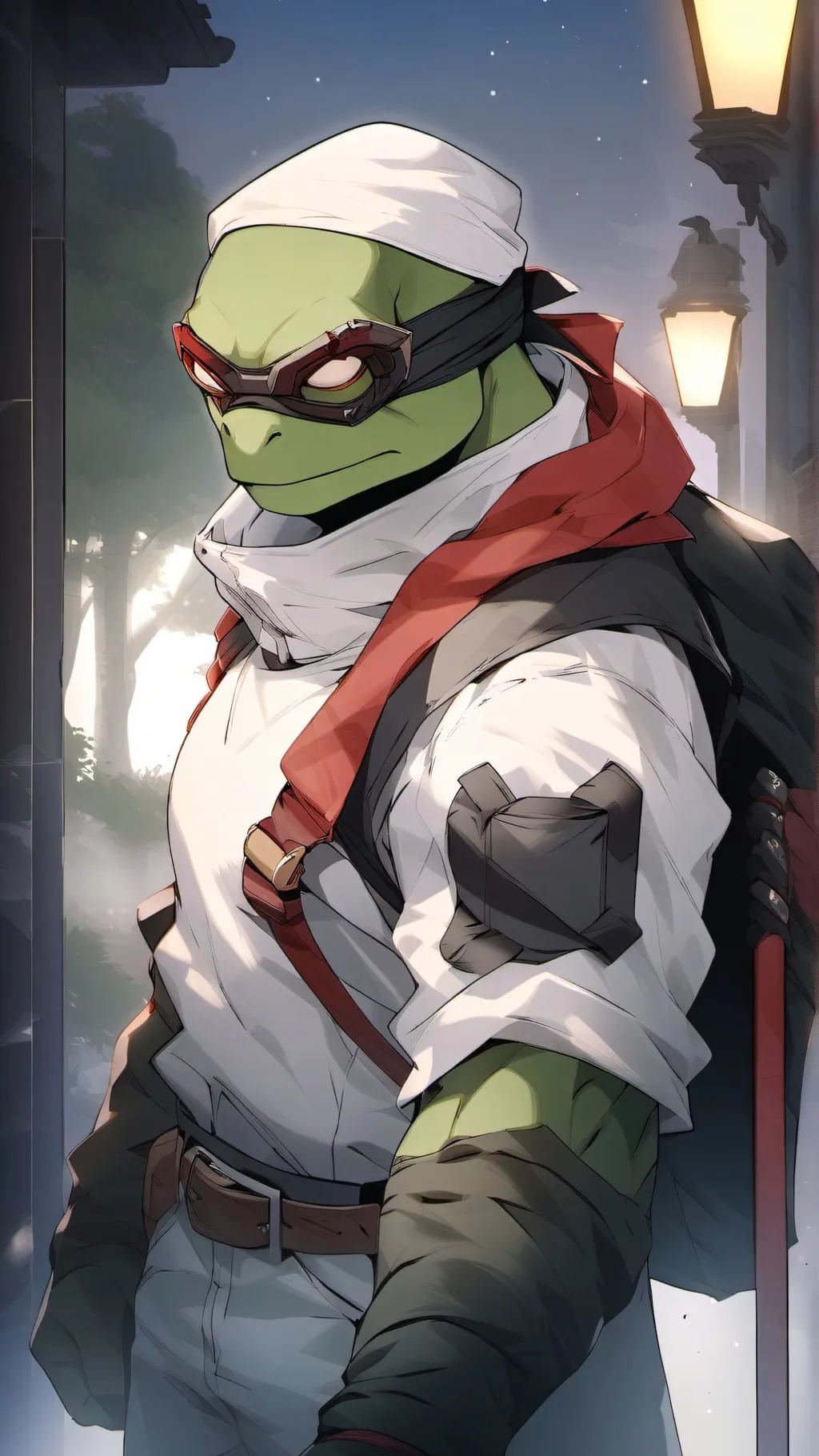 ai character: The Leo Raph fight background