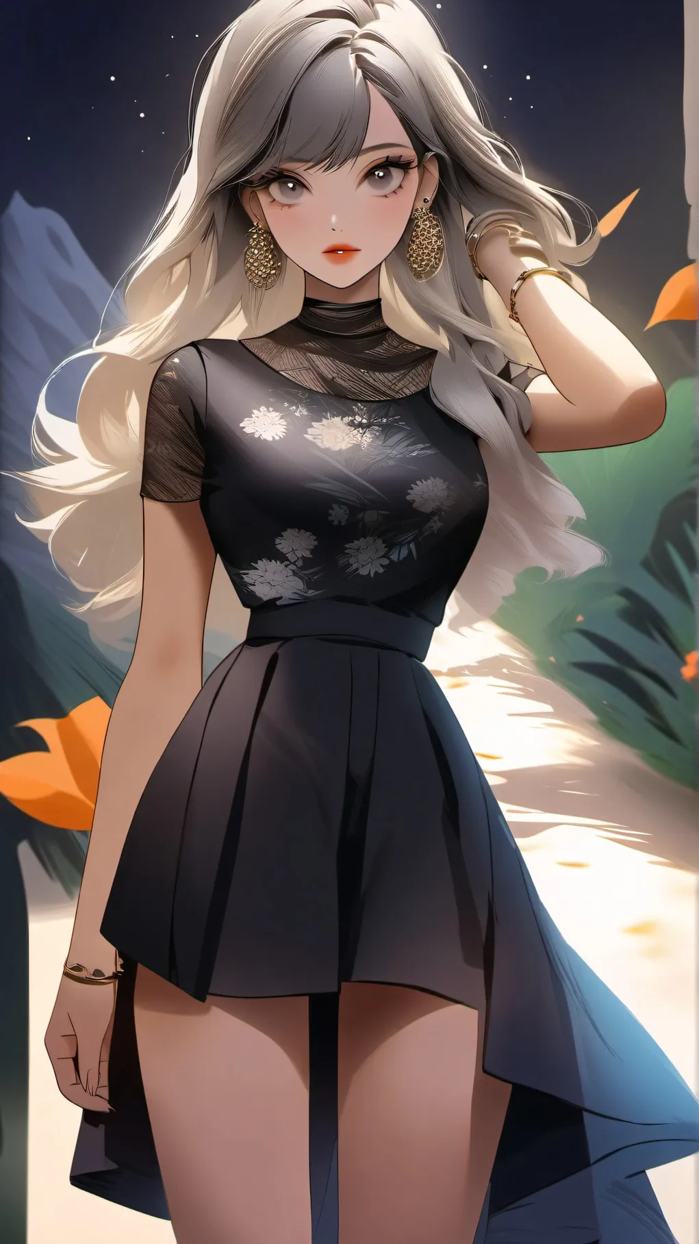 ai character: super playful background