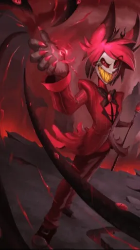 ai character: Alastor Heartfelt background
