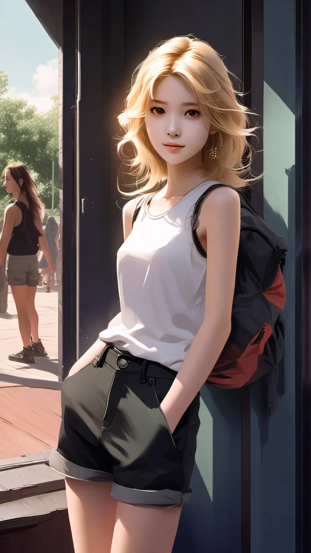 ai character: maddison background