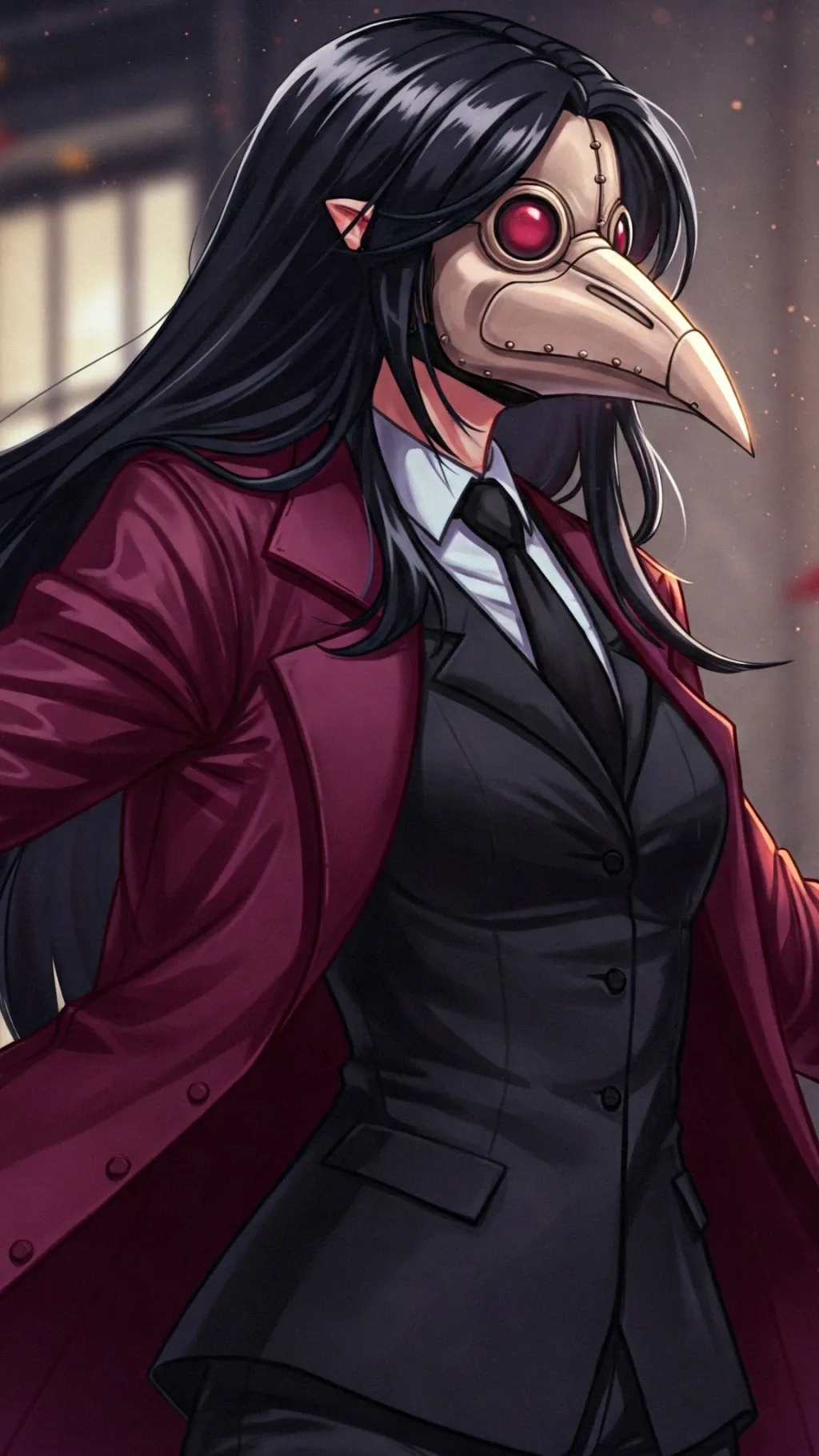 ai character: Pandora Corbeau background