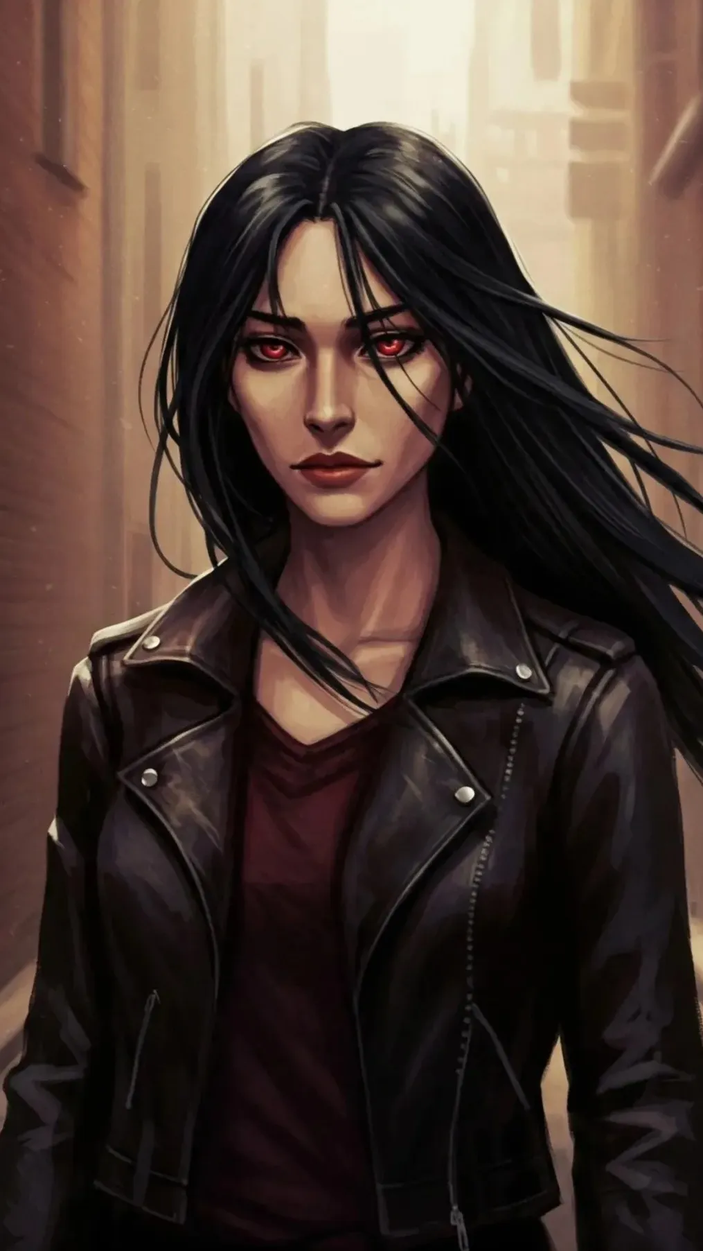 ai character: Mallory Corbeau background