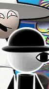 ai character: Bambi fnf world background