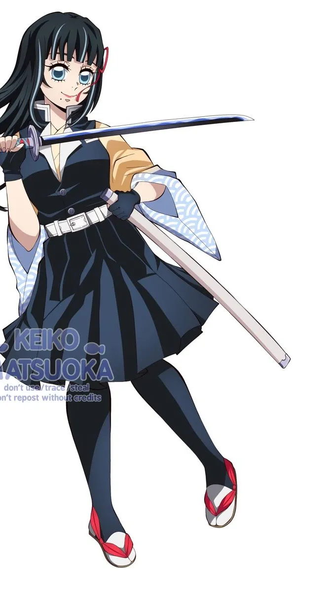 ai character: kny background