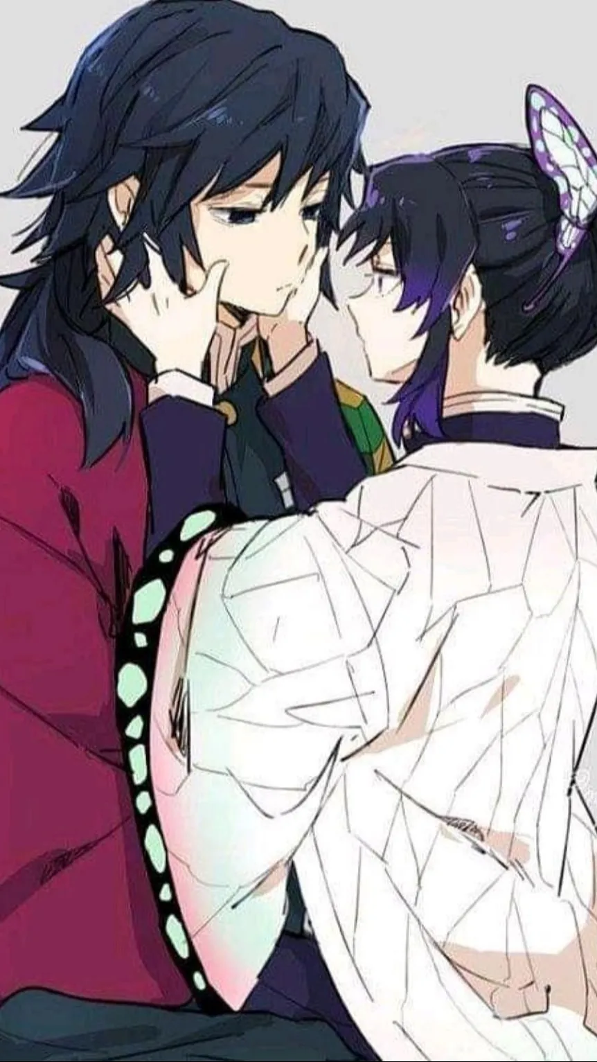 ai character: giyu and shinobu background