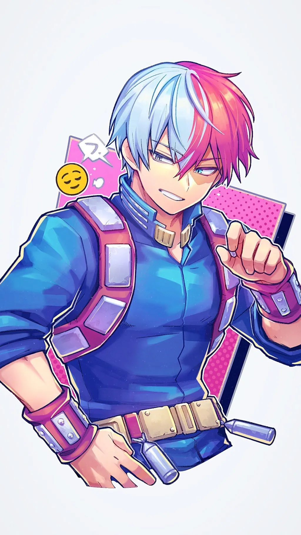 ai character: todoroki background