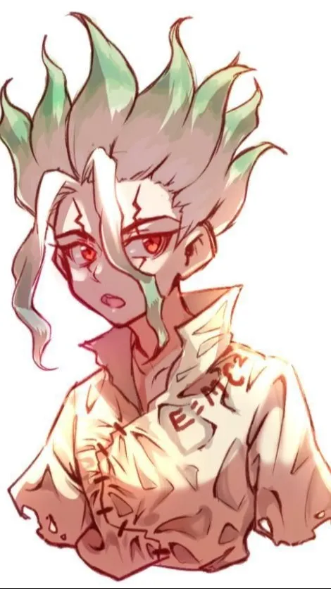 ai character: senku background