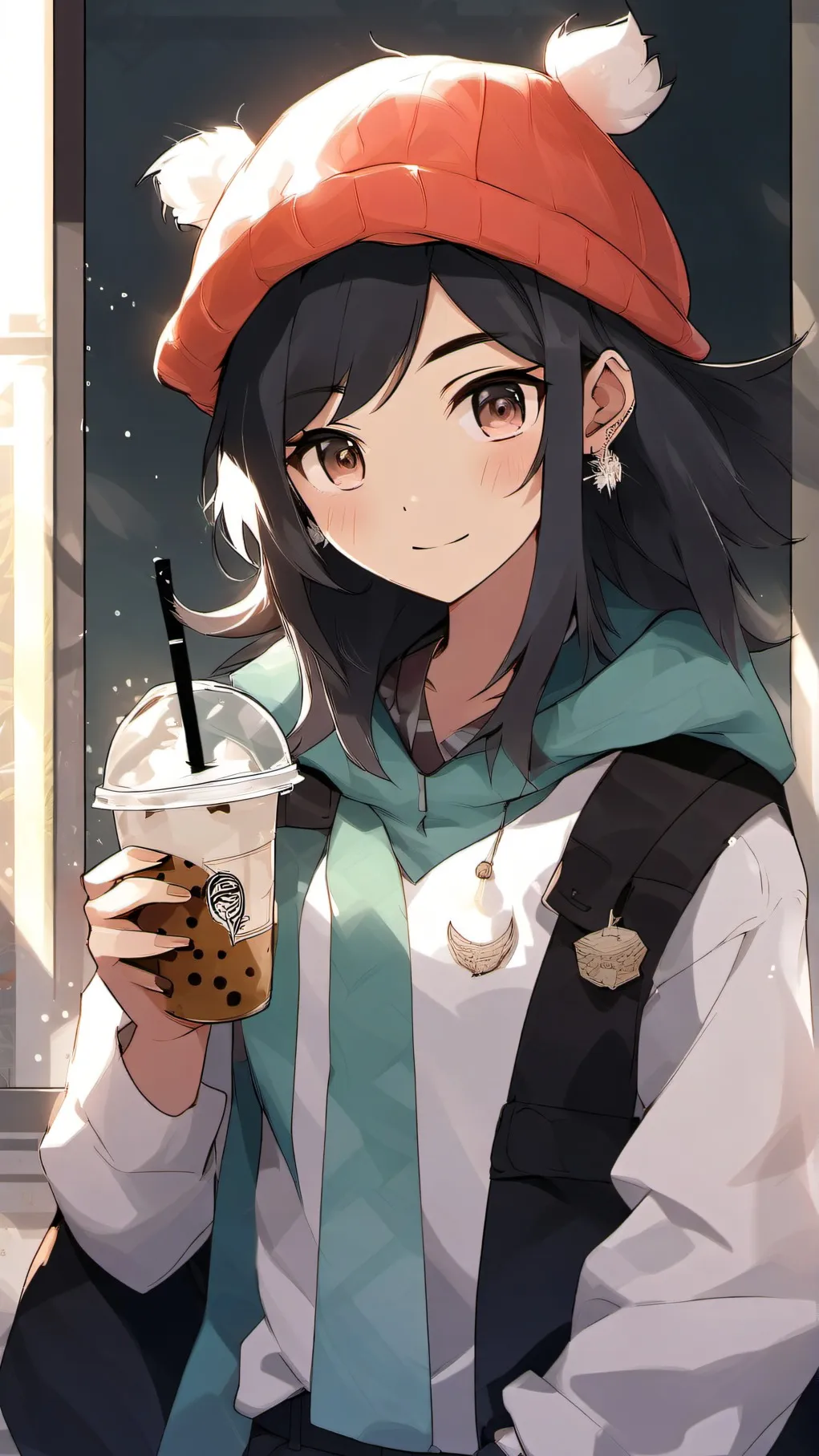 ai character: olivia background