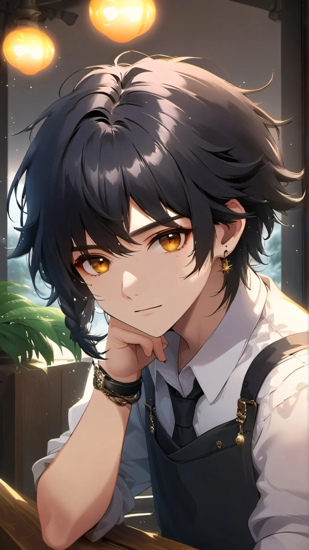 ai character: Rin background