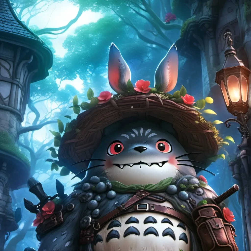 chat with ai character: Totoro i guess id