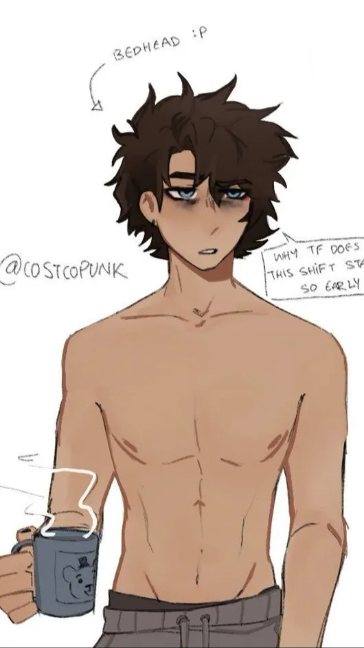ai character: Michael Afton.. background