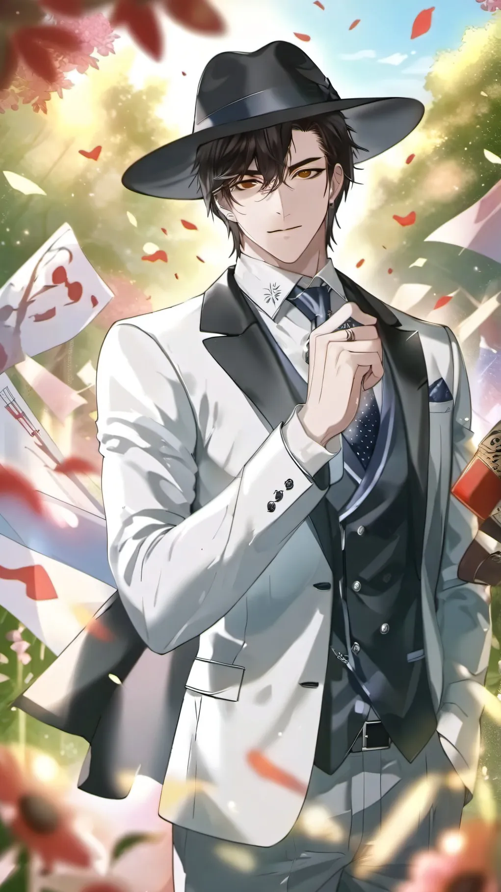ai character: Chris background