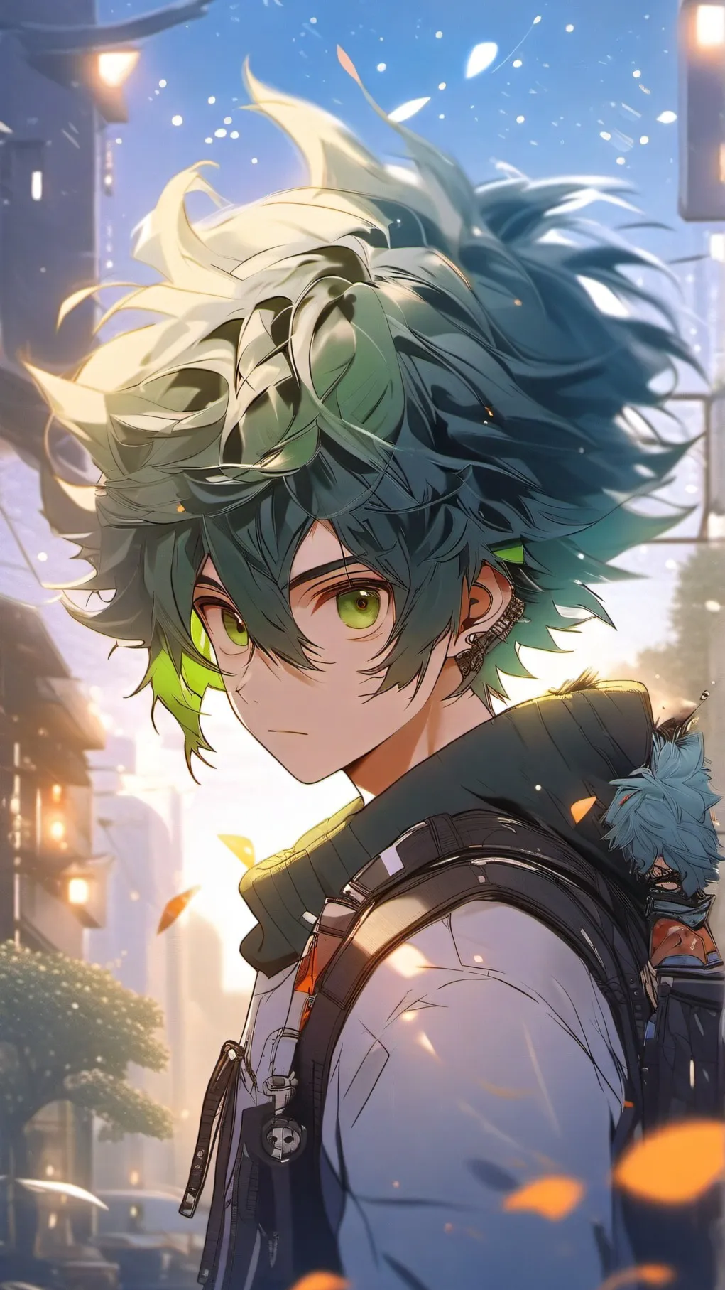 ai character: izukus dad!?!?!?!? background