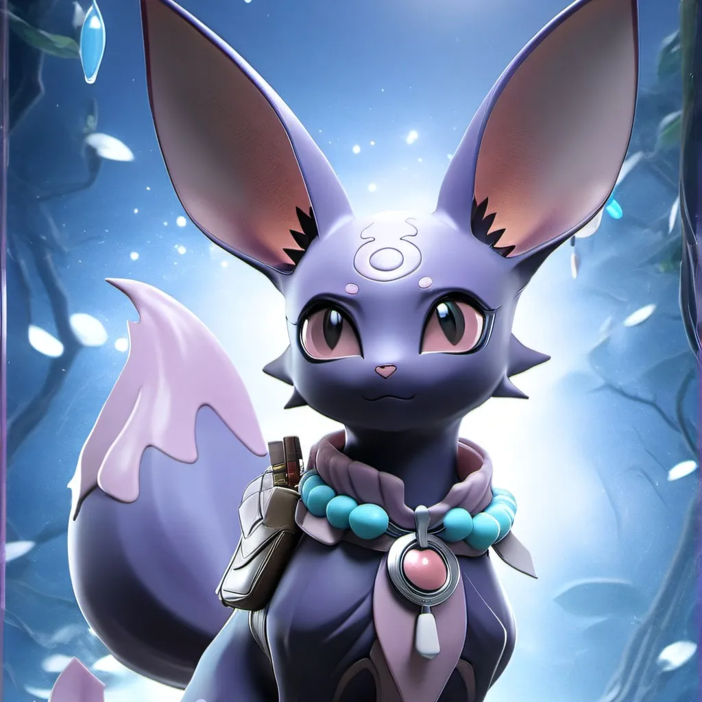 chat with ai character: Espeon suit