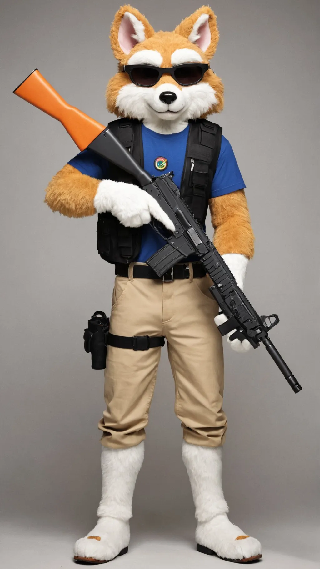 ai character: GUN background