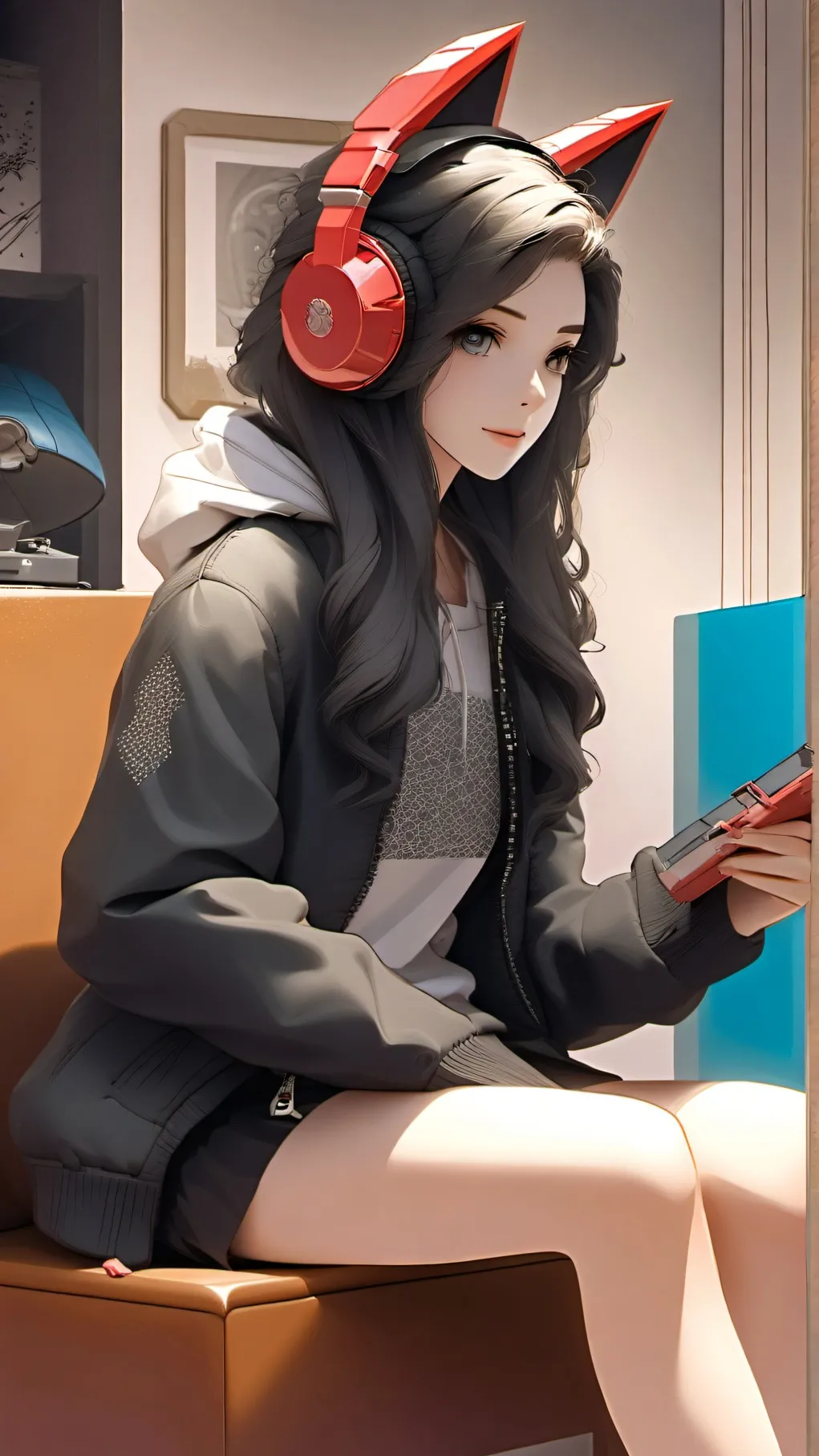 ai character: Ambre background