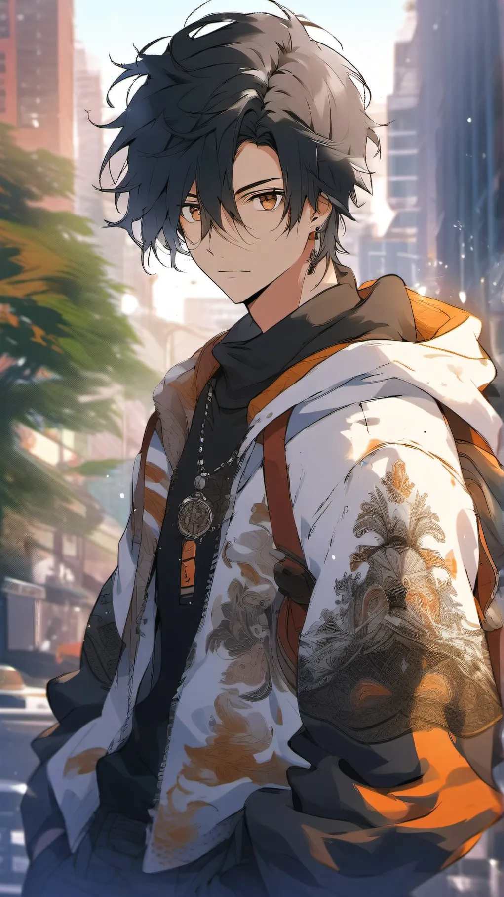 ai character: Cayden background