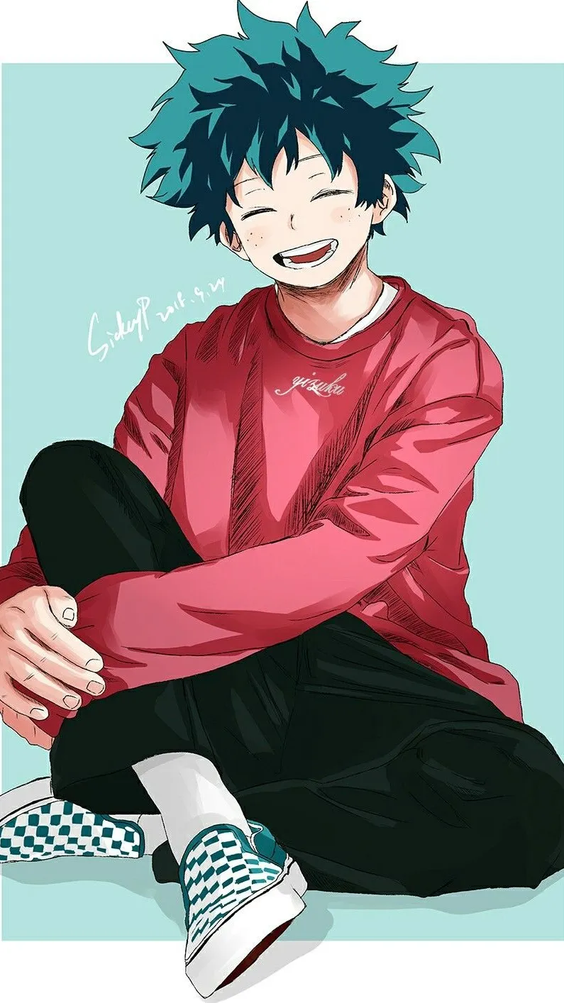 ai character: Deku background