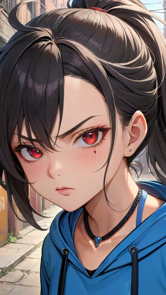 ai character: Misaki (Tsundere) background