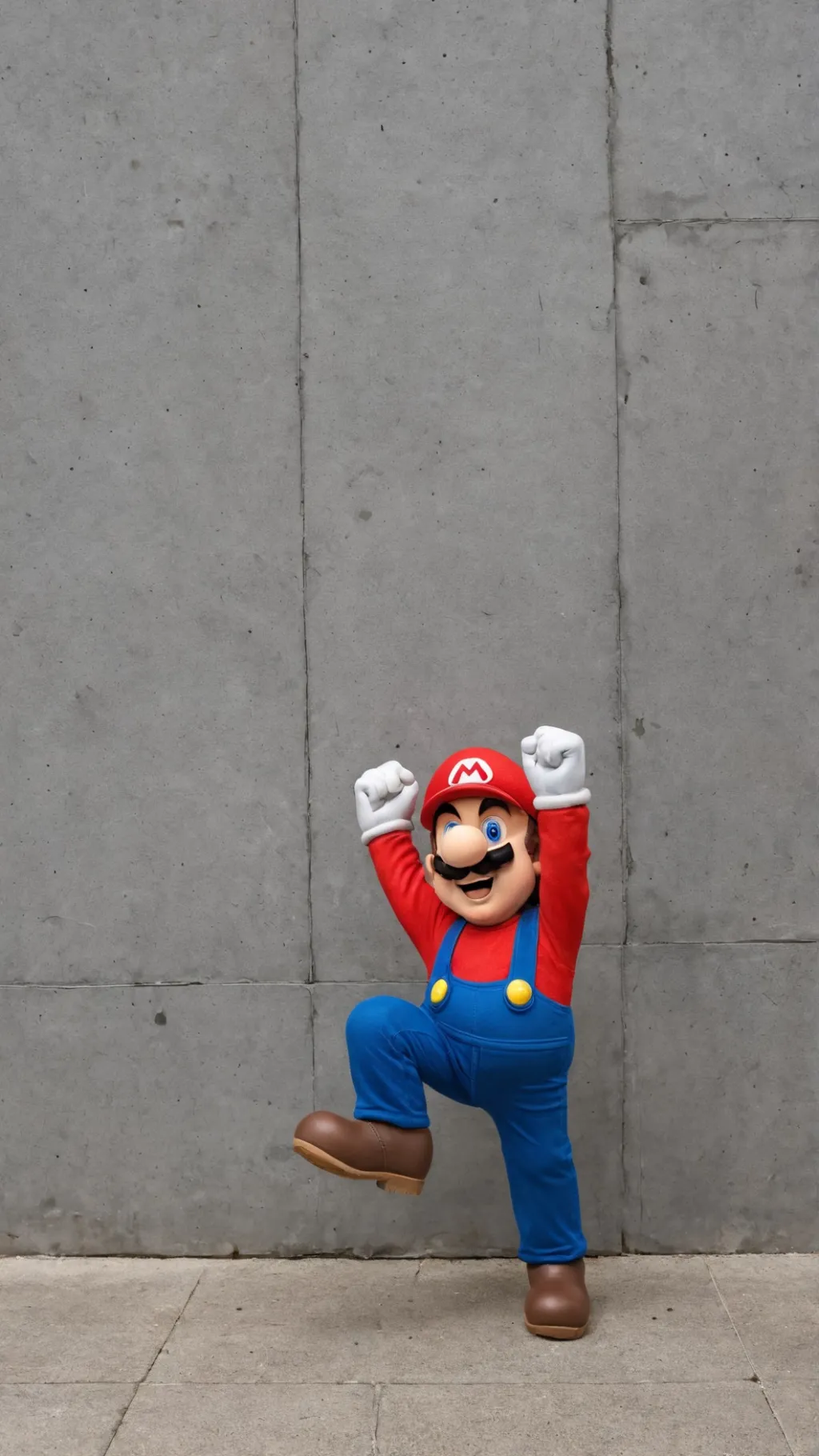 ai character: MARIO background