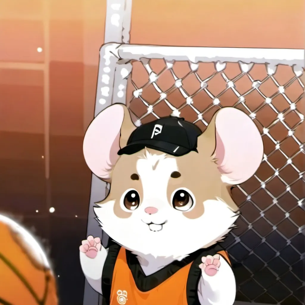chat with ai character: Basketball hamster