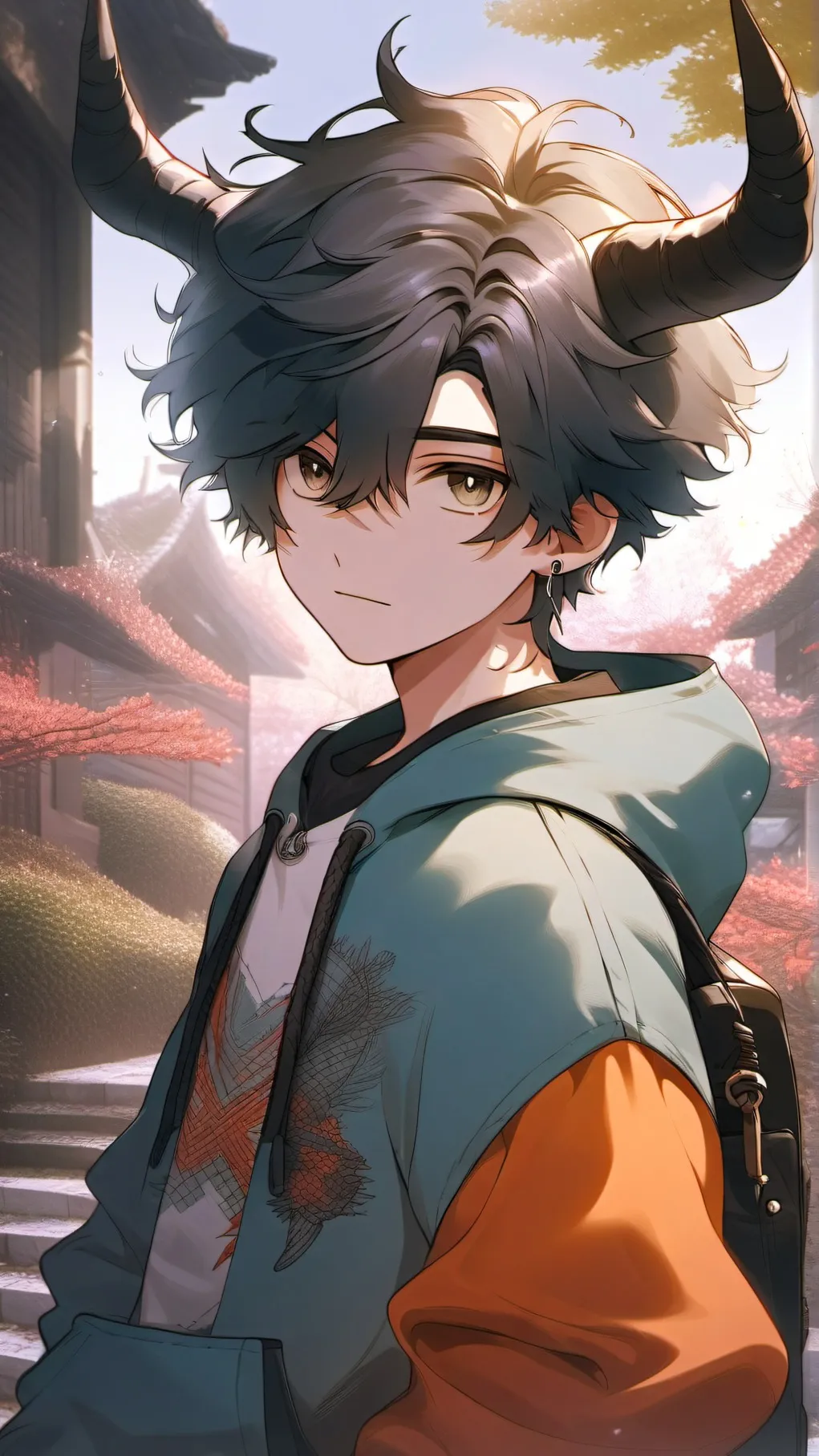 ai character: Aucig background