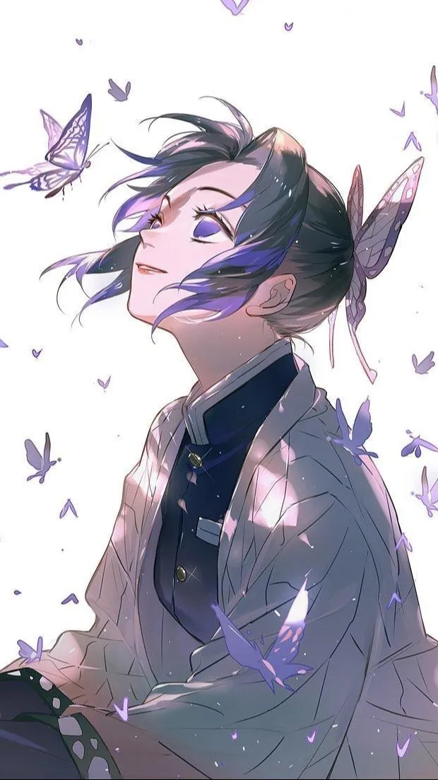 ai character: shinobu kocho🦋 background