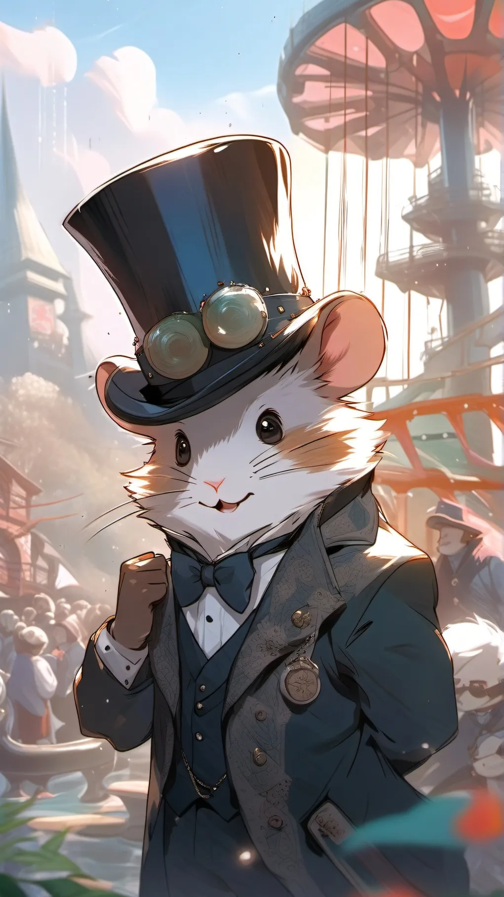 ai character: Mr.Sprinkles background