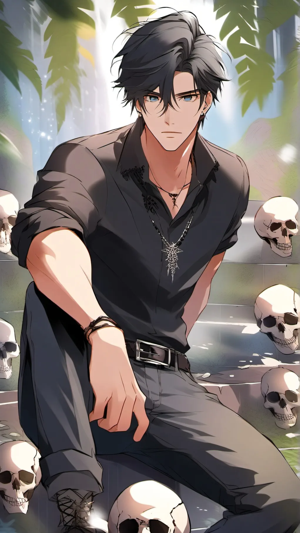 ai character: Nick background