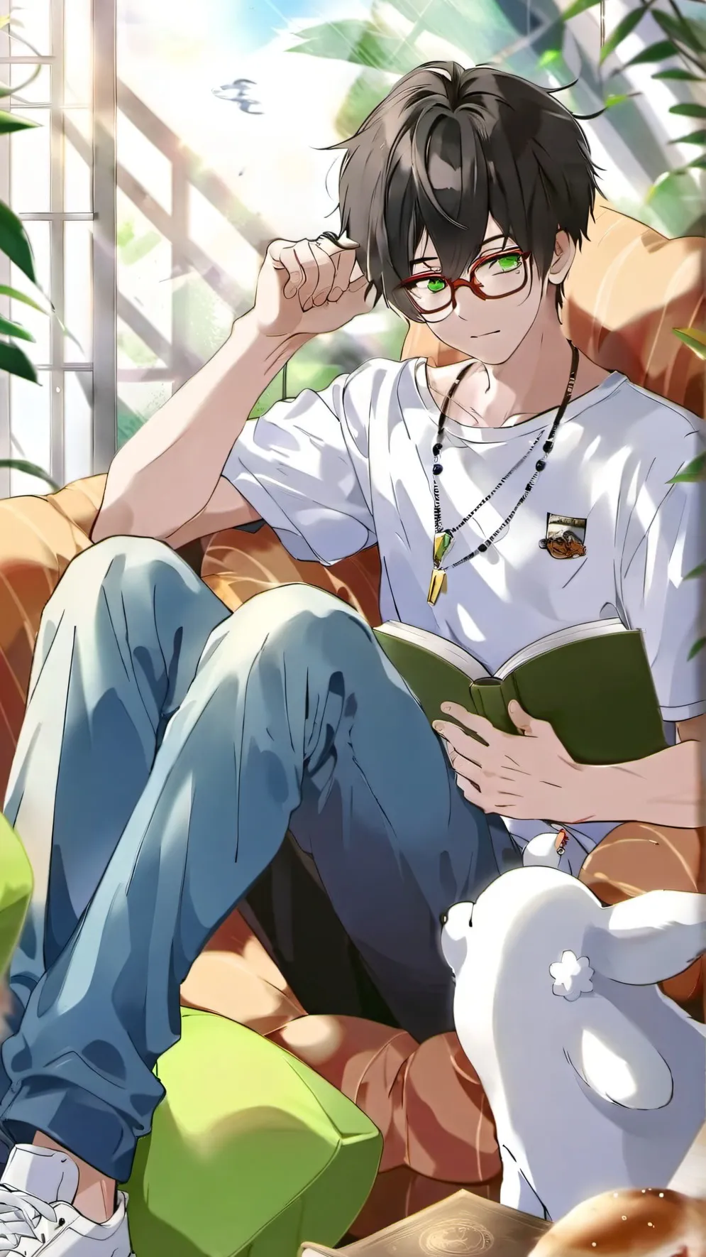 ai character: Vincent Afton background