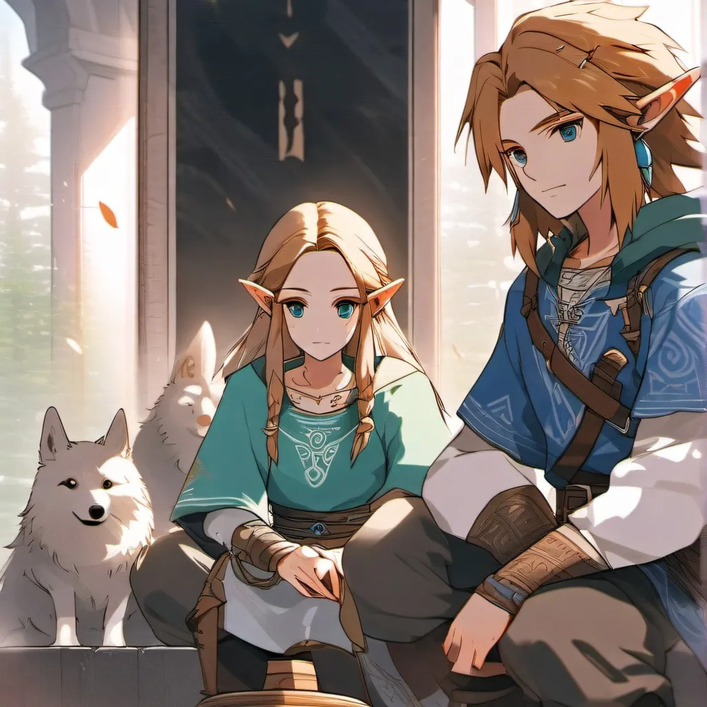 chat with ai character: Zelda