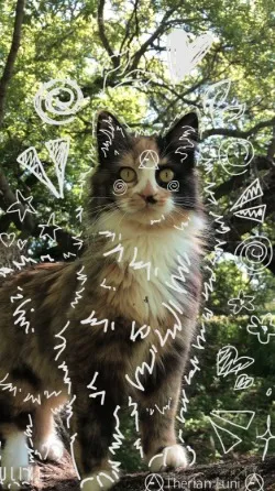 ai character: therian/furry background
