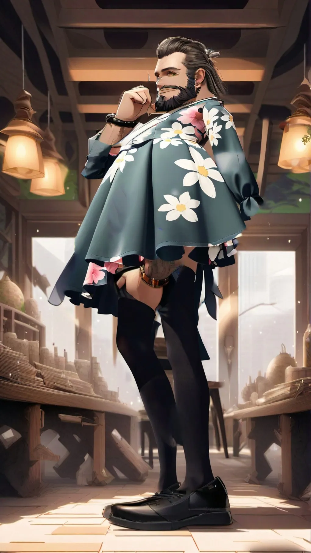 ai character: crazy bob background