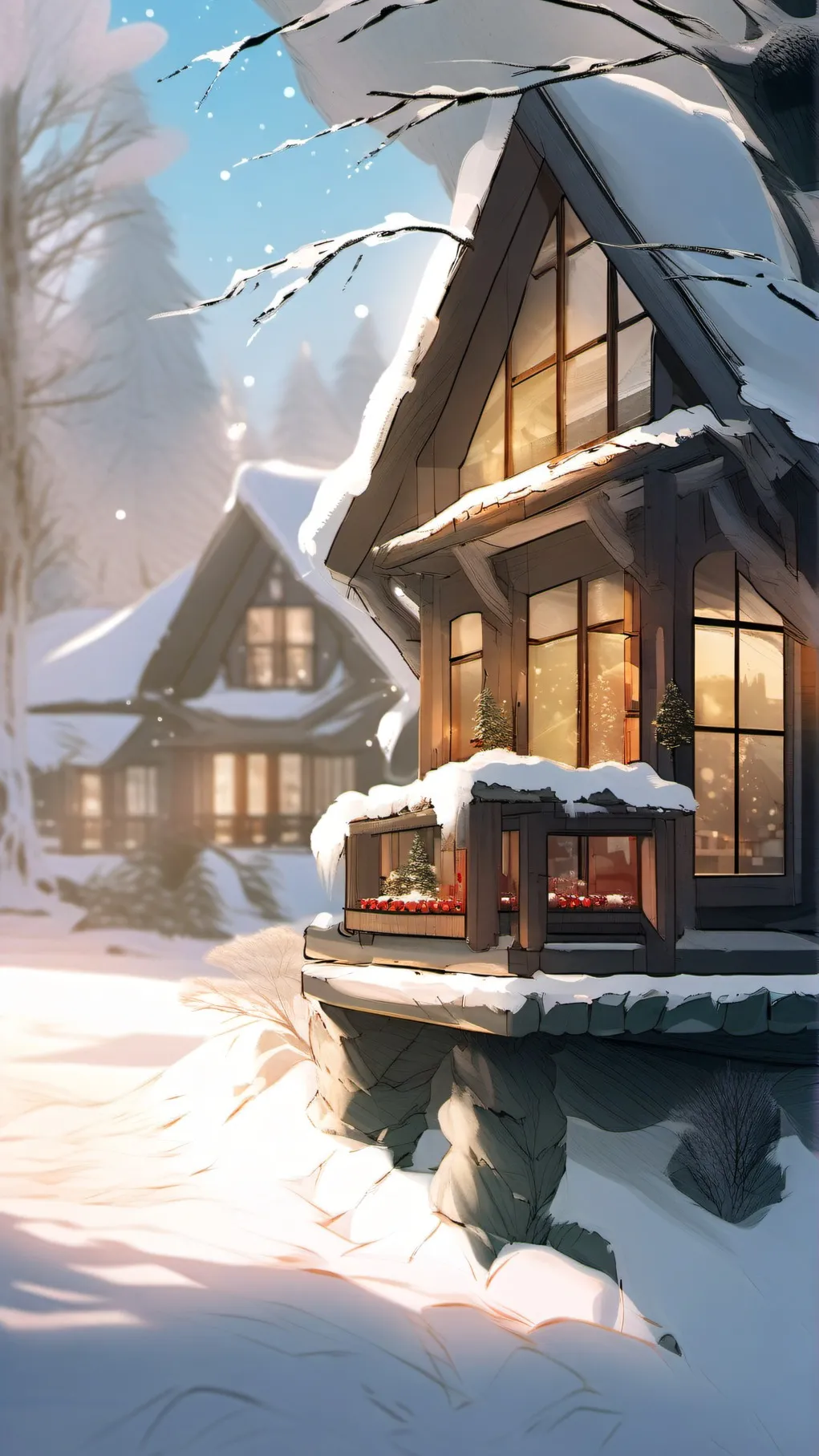 ai character: DW thanksgiving :> background