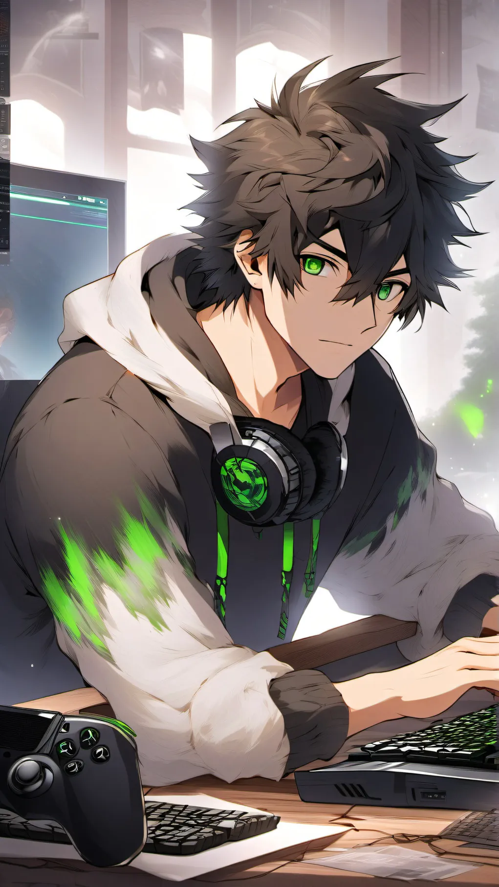 ai character: Jake  background