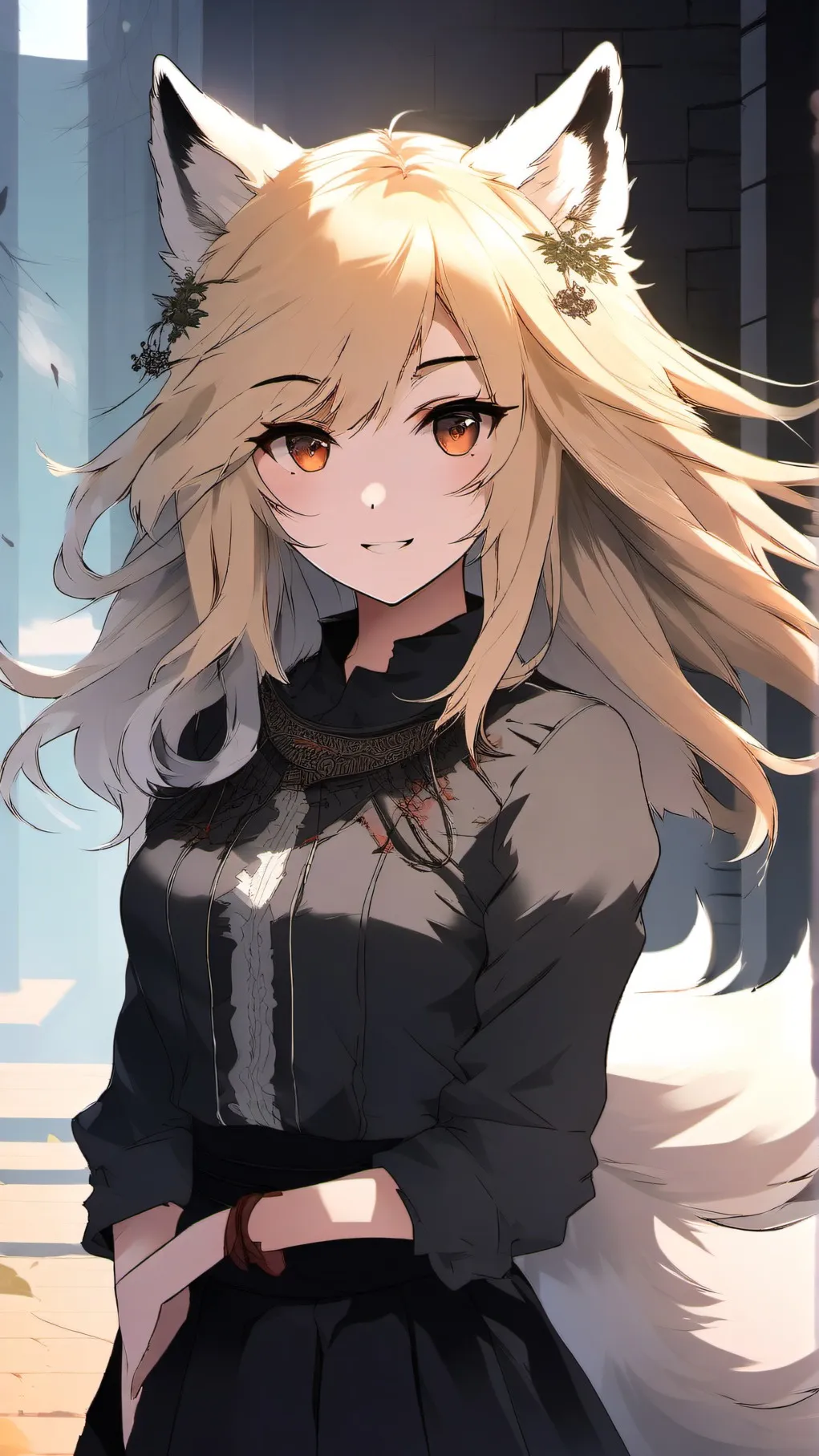 ai character: Meuria background