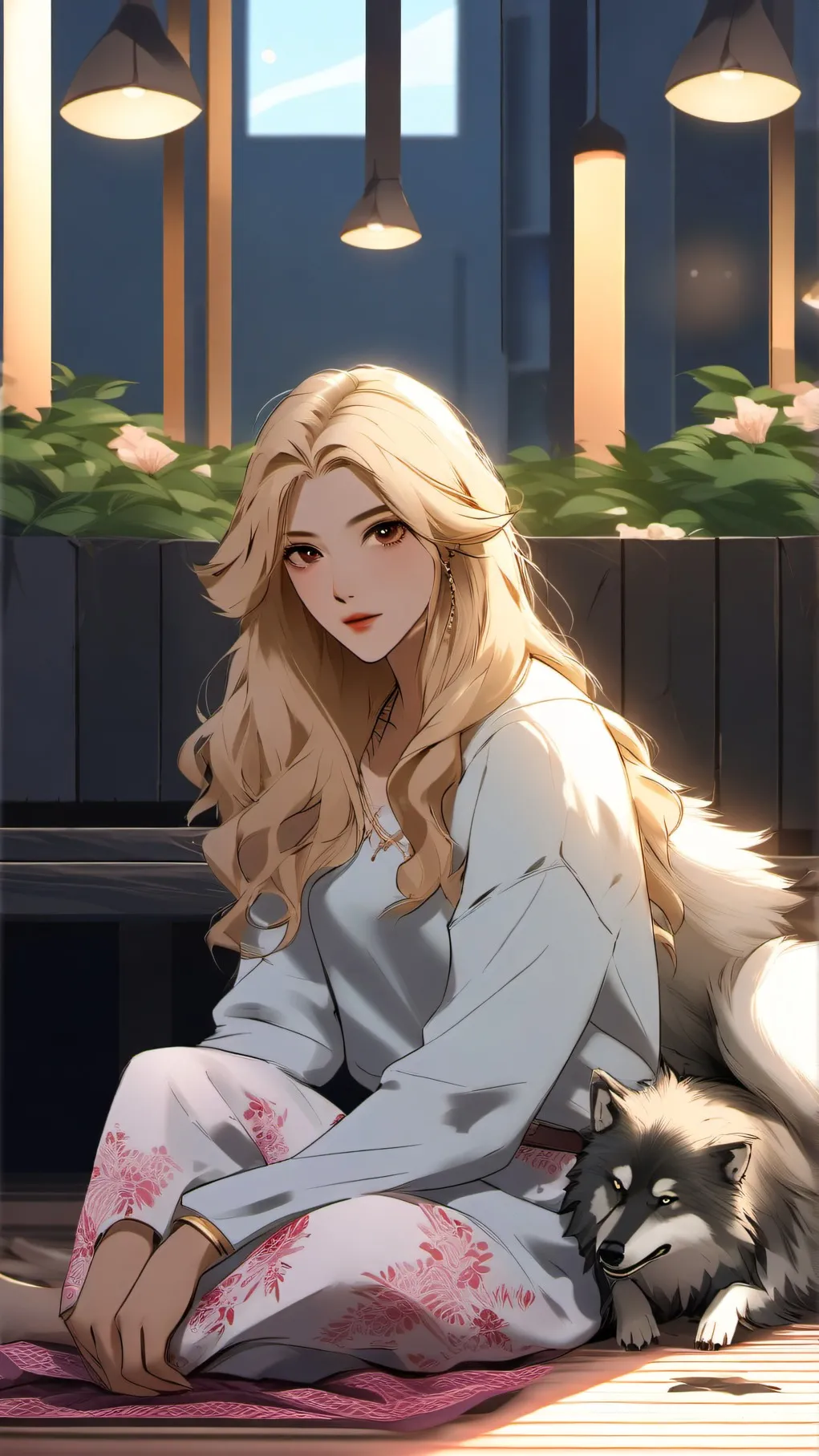 ai character: Olivia background