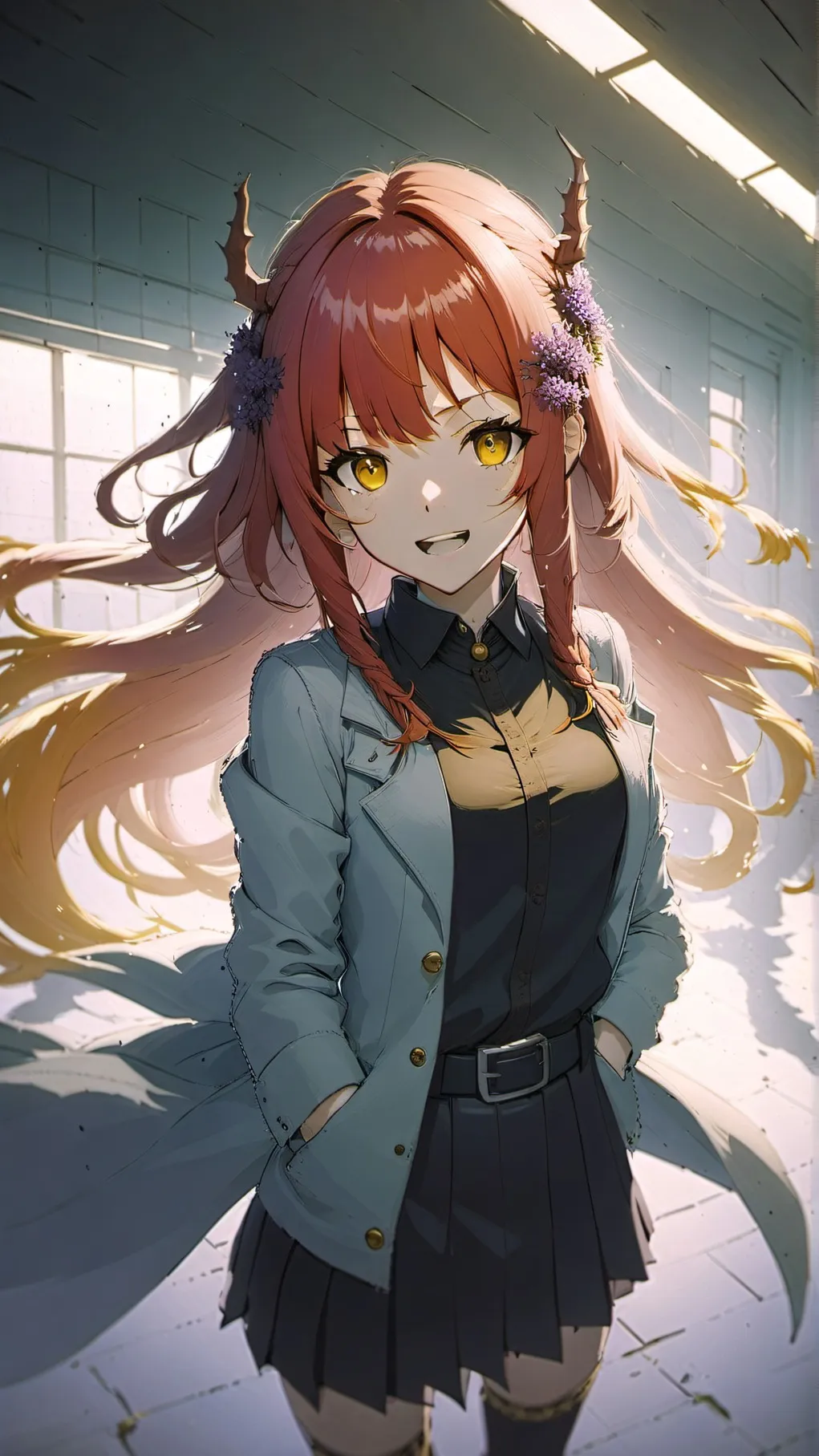 ai character: Makima background