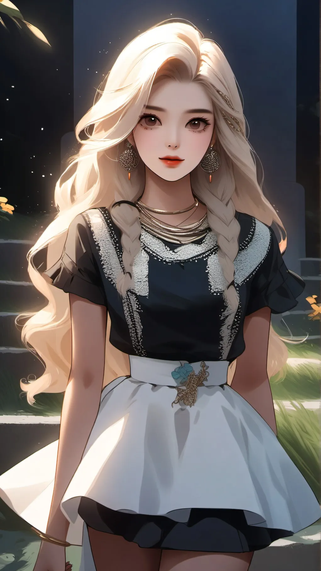 ai character: Good vibes background