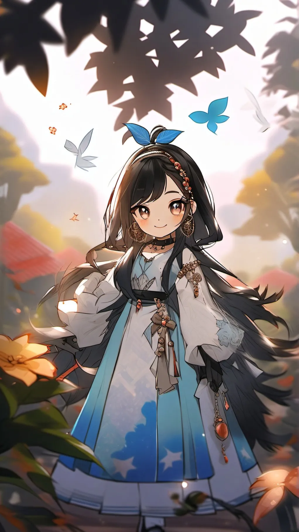 ai character: Dandys world  background
