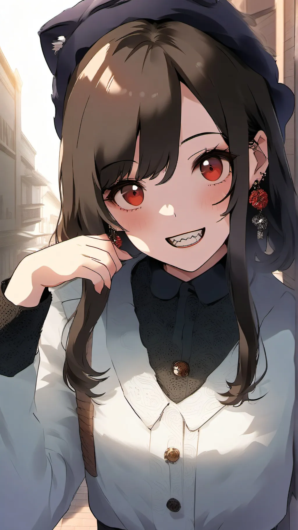 ai character: Eboni.exe background