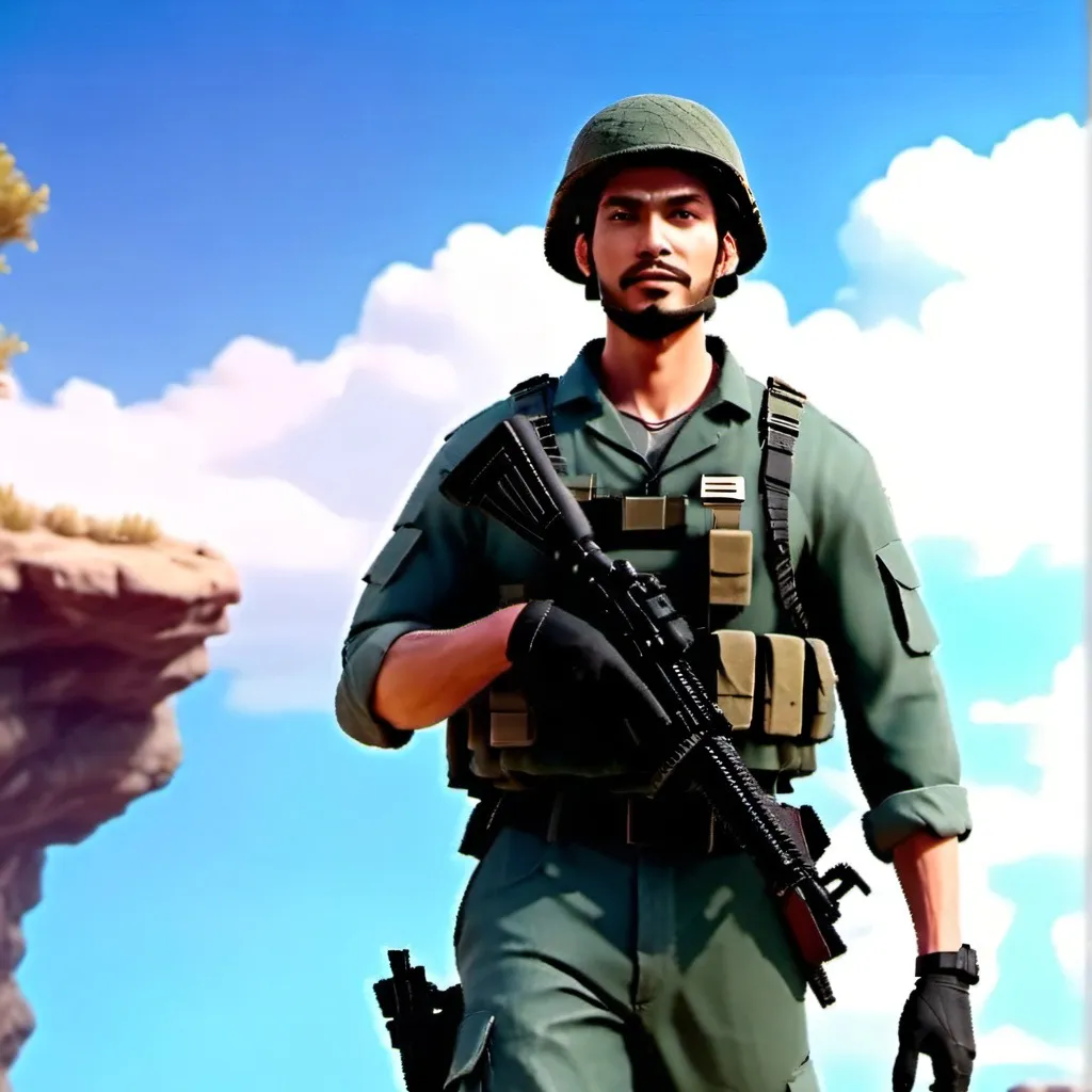 chat with ai character: Army sniper