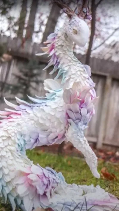 ai character: mystery dragon background