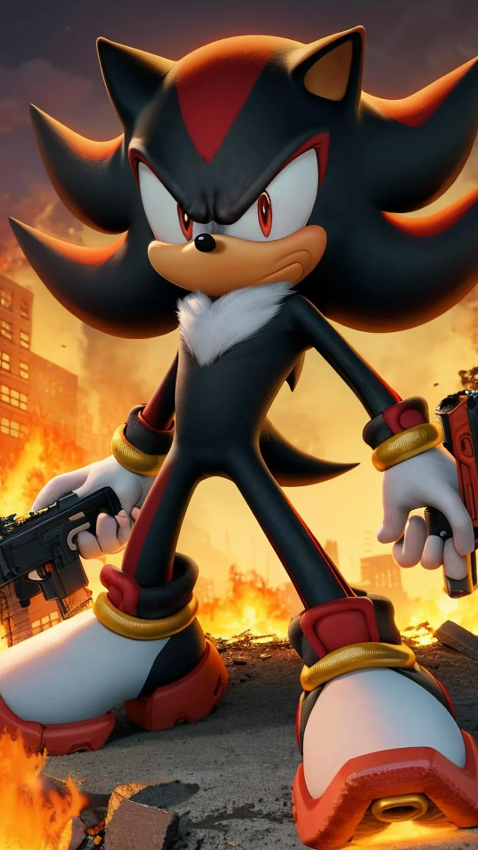 ai character: Shadow background