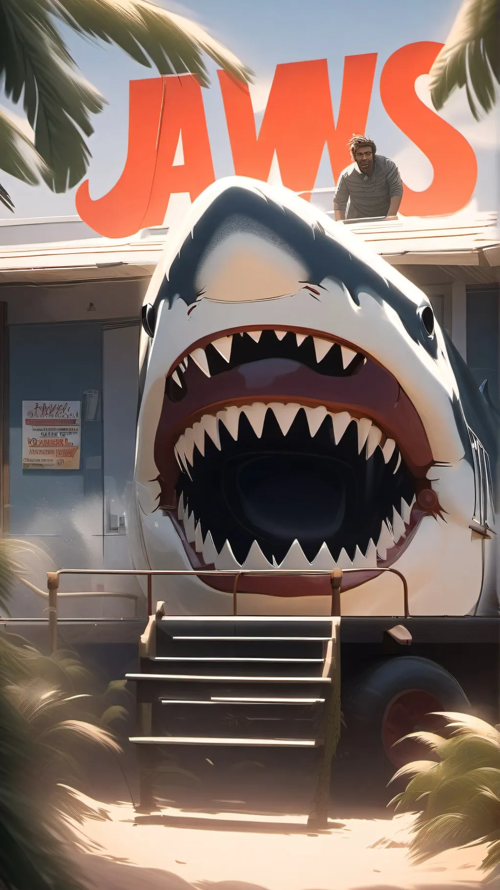 ai character: Jaws background