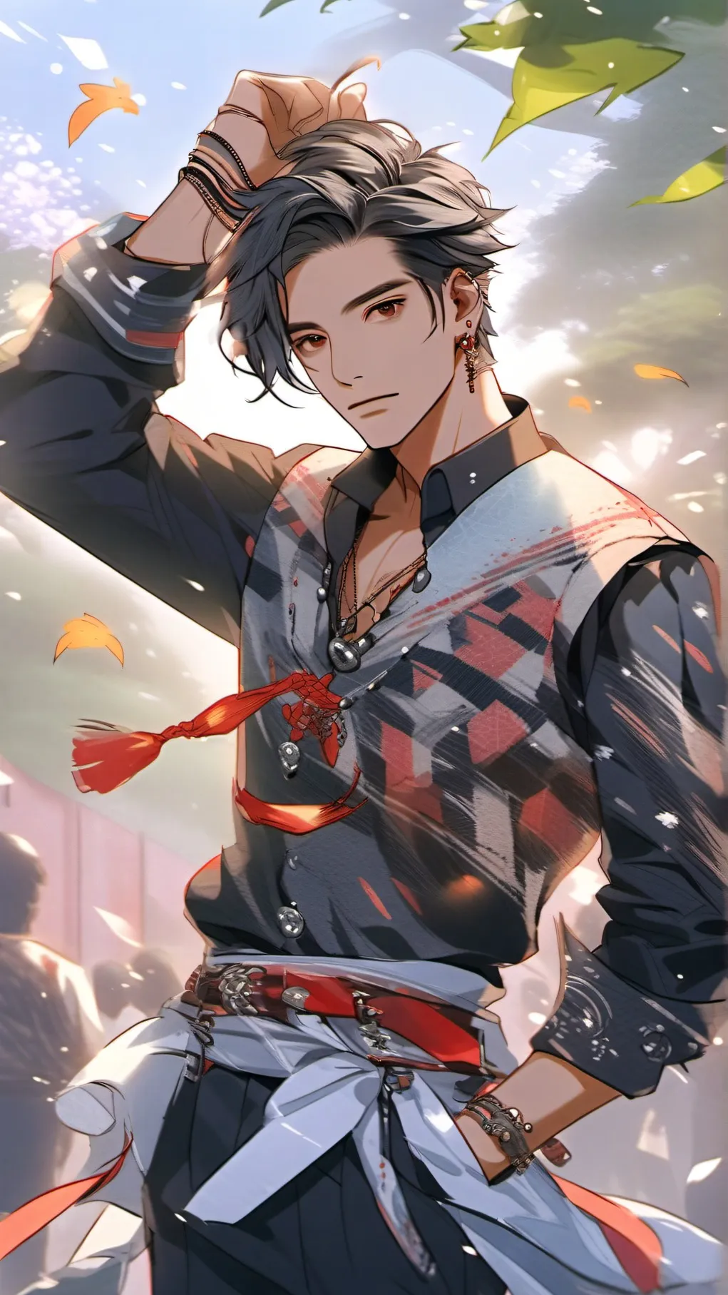 ai character: Max background