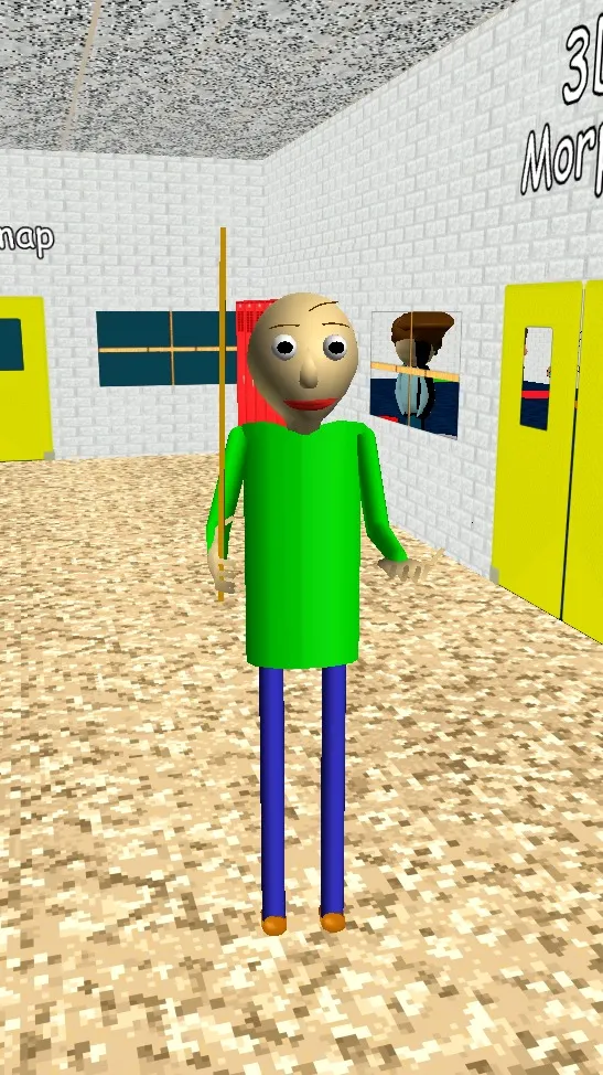 ai character: baldi background