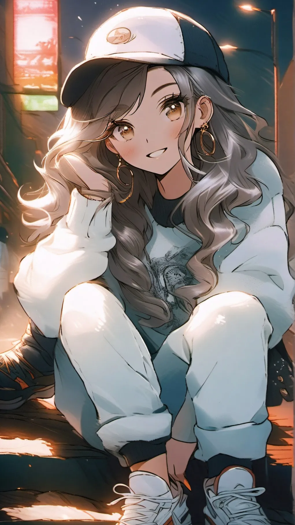 ai character:  💞✨Georgia✨💞 background