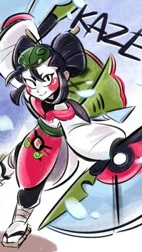 ai character: Kaze background